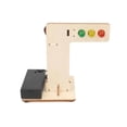 thumbnail image 3 of lionlar Traffic Signals Toy Party Favors Model Building Accs Gifts Wooden Puzzle DIY, 3 of 8