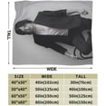 thumbnail image 3 of Norman Reedus Blanket Bedding Fleece Blanket Daryl Dixon Soft Throw Blankets Lightweight Anti-Static Blanket - 3 Sizes, 3 of 5