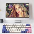 thumbnail image 1 of 127pcs PBT Sublimation Keycap Mechanical Keyboard Key Caps Home Office PC Accessories Parts XDA Height for MX Switches, 1 of 9