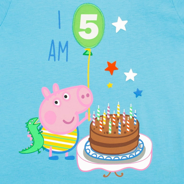 Peppa pig birthday outfit walmart cheap