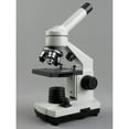 thumbnail image 2 of AmScope 40X-1000X Cordless LED Metal Frame Compound Microscope w Top & Bottom Lights New, 2 of 4