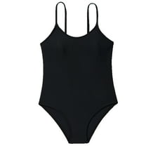 Swimsuits Solid Bathing Suit One Piece Teen Girl Bathing Suits for Kids 8-9 Years Girls Fashion