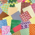 thumbnail image 3 of Roylco All Kinds of Fabric Paper - 40 Textile Designs, 200 Sheets for Crafts, Collages, Paper Dolls & Classroom Art Projects, 5.5" x 8.5", 3 of 3