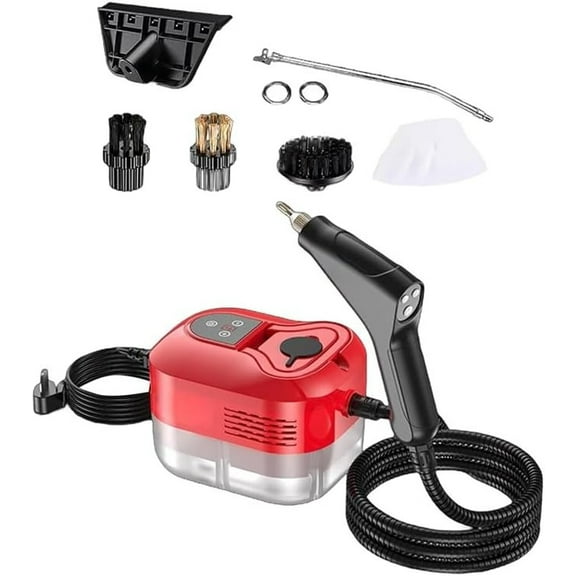 Saker Handheld Steam Cleaner,40oz Large Capacity 1500W Steam Cleaner with 6-Level Adjustment, 15s Quick Heat for Kitchen, Bathroom, Car