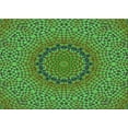 thumbnail image 1 of Ahgly Company Indoor Rectangle Patterned Nebula Green Area Rugs, 5' x 7', 1 of 6