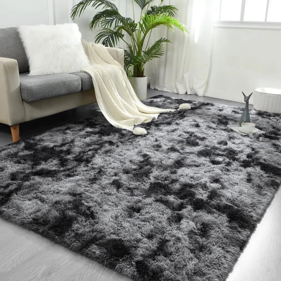 Area Rugs for Living Room Soft Area Rug Fluffy Rugs for Bedroom Machine Washable Area Rug Non Slip Carpet Rug for Living Room Playroom Kids Room Home Decor