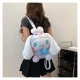 thumbnail image 4 of Mochila de dibujos animados Kawaii Sanrio Cinnamoroll para niñas, de un hombro bolso cruzado, regalo para padres e hijos, 4 of 4