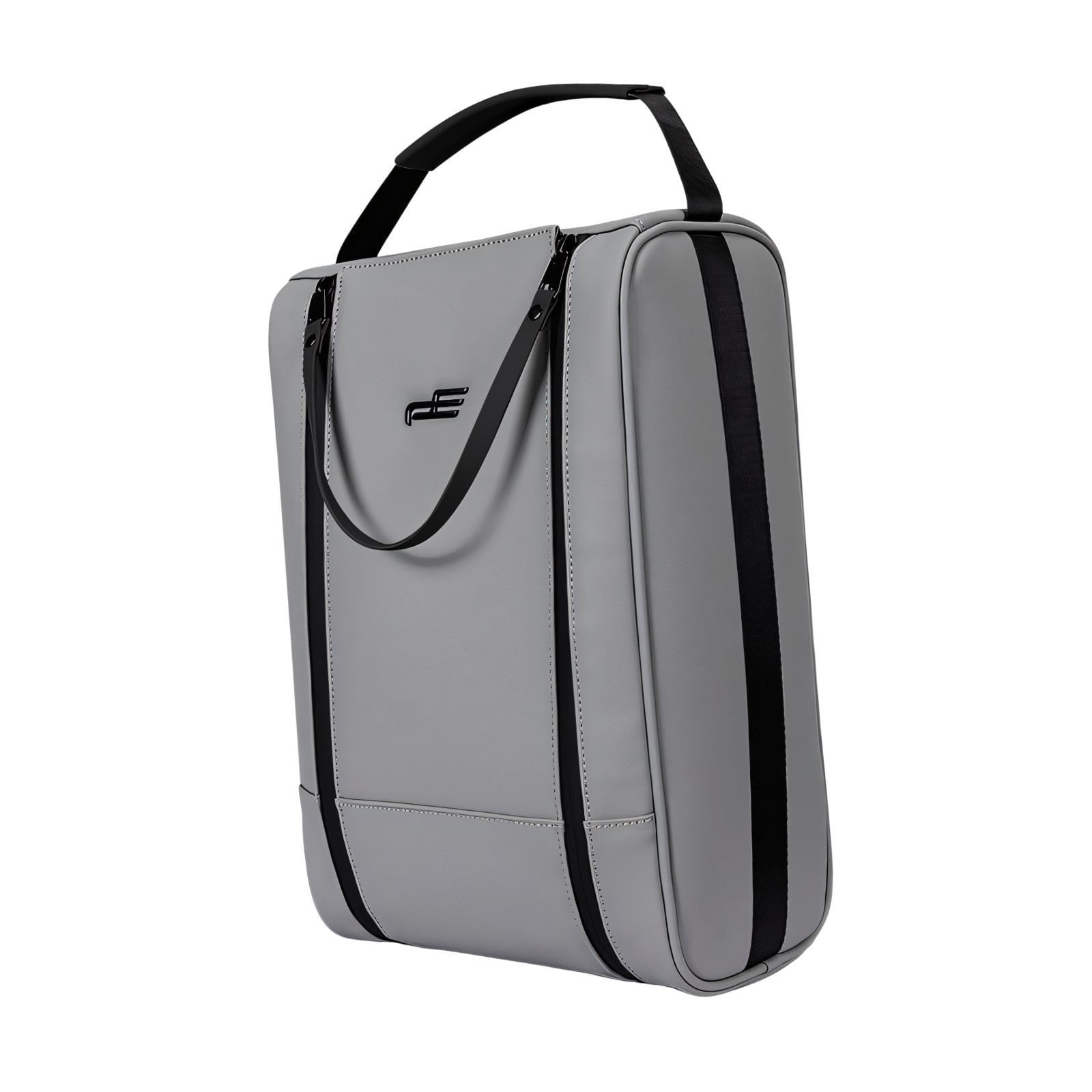 Golf Shoe Bag Organizer Carrier PU Leather Lightweight Design for Adult Travel Gym Sports Use