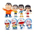 thumbnail image 1 of Doraemon Mini Figure Set, 8 Piezas, Doraemon Toy Set, Decoración de Pasteles, Decoración de Coches, 1 of 4