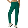thumbnail image 4 of Delayuji Womens Casual Pant Ice Silk Solid Color Comfortable Active Fit Work Pants Daily Wear, 4 of 7