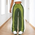 thumbnail image 2 of JIAYUE Women's Pants Ankle Length Elastic Waist Comfortable Loose Fit Trousers With Drawstring For Home Wear Travel Casual Bottoms For Women, 2 of 6