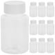 thumbnail image 2 of Botella de 12 piezas con tapa de 100 ml de contenedor de viaje Botella vacía botella de medicina recargable, 2 of 7