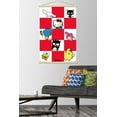 thumbnail image 2 of Hello Kitty and Friends: 21 Core - Group Squares Wall Poster with Magnetic Frame, 22.375" x 34", 2 of 4