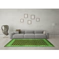 thumbnail image 3 of Ahgly Company Indoor Rectangle Oriental Green Industrial Area Rugs, 3' x 5', 3 of 4