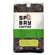 SF Bay Coffee Organic Rainforest Blend Whole Bean 2LB (32 Ounce) Medium Roast