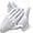 12 Pairs, variant on 12 Pairs White Cotton Gloves for Serving Inspection Costume - Cloth Gloves for Dry Hands Eczema SPA Moisturizing