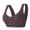 41#Dark Purple, variant on for Older Women, 2025 Upgraded Front Closure Bra, Wireless Full Coverage Comfort Bra No Underwire Plus Size Cotton