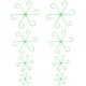 thumbnail image 1 of 8 estacas de soporte para tallos de plantas en maceta, altura ajustable, soporte para plantas de interior, soportes para bonsáis, enrejado de repuesto., 1 of 4