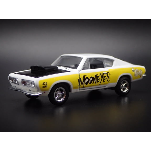 (Open Box) 1968 68 PLYMOUTH BARRACUDA HEMI SUPERSTOCK FASTBACK 1:64 SCALE DIECAST MODEL CAR