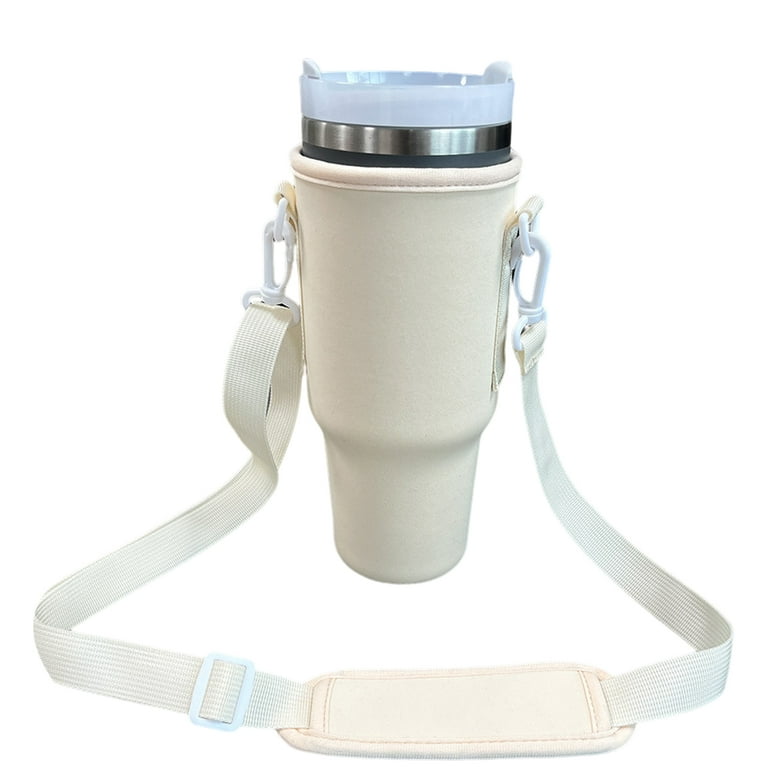 Honrane Adjustable Water Bottle Carrier Bag Holder: Shoulder Strap Cup  Sleeve for Tumblers, 30/40 Oz Water Bottles - Sling Bag Sleeve Holder  Carrier 