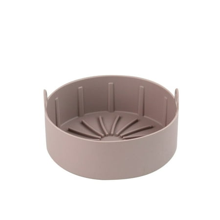 

Amuver Air Fryer Silicone Pot Reusable Oven Baking Mat Basket Round/Square Shaped Oven Accessories Replacement of Parchment