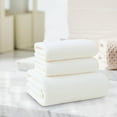 thumbnail image 7 of 3 Piece Thick Towels Set Bath Towels Set Soft and Absorbent Coral Fleece Bath Towel (1 Bath Towel+ 2 Hand Towels), 7 of 7