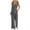 Grey, variant on Riforla Womens Jumpsuits Casual Summer Outfits Sleeveless Wide Leg Long Pants Rompers Casual Jumpsuits for Women Summer Orange S