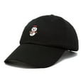 thumbnail image 3 of DALIX Mini Snowman Hat Ladies Womens Baseball Cap in Black, 3 of 6
