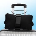 thumbnail image 6 of Uxcell Luggage Straps Bag Bungee, Suitcase Straps Adjustable Belt, Black 2 Pcs, 6 of 7