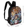 thumbnail image 2 of Demon Slayer Kimetsu No Yaiba Backpacks Basic Shoulder Daypack Bookbag Satchel Knapsack Rucksack-XTYD1655, 2 of 2