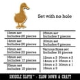 thumbnail image 2 of Duck From the Front Silhouette Wood Mini Charms Shapes DIY Craft Jewelry - No Hole - 16mm (22pcs), 2 of 7