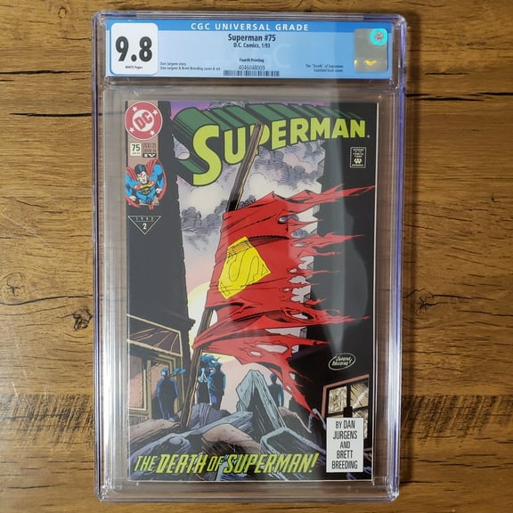 Superman #75 - CGC 9.8 Comic Book