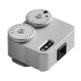 thumbnail image 1 of Light Meter II Cold Shoe for DSLR Film Camera Light Meter 12 Shutter Speed Photography Accessories(Silver), 1 of 8