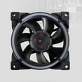 thumbnail image 1 of ARGB Case Fan, ARGB Motherboard Synchronization PWM Intelligent Temperature Control Silent MFDB Hydraulic Bearing 80mm PWM Case Fan  for Computer, 1 of 7