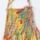 thumbnail image 5 of Vestido Para Niñas, Ropa Para Bebés, Verano, Niño Pequeño, Sin Mangas, Vestido Con Tirantes, Estampado Gráfico, Ropa Para Niños, Amarillo Odeerbi LM103-1898, 5 of 9