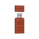 thumbnail image 1 of Adaptador USB inalámbrico 2 8Bitdo para Switch, Windows, Mac y Pi, 1 of 8