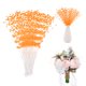 thumbnail image 1 of Uxcell 100-Pack Varita de Perlas de 9 Pulgadas 4mm para Manualidades de Bricolaje Mandarina, 1 of 1