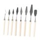 thumbnail image 5 of Juego de 8 cuchillos de paleta BLESIY acero inoxidable, 5 of 8