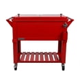 thumbnail image 1 of Permasteel Refroidisseur de Patio de Style Antique 80QT , 100 canettes  - Rouge, 1 of 8