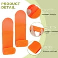 thumbnail image 4 of Soccer Shin Guard Strap Polypropylene Anti Slip Shin Fixed Straps Ankle Guards Fit for Football Cycling Orange, 4 of 7