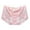 Pink, variant on KHONTS Stylish Women's Lace Panties Comfort Leisure Flattering Underpants for All Seasons Home XL
