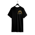thumbnail image 1 of Camiseta informal para mujer con estampado de girasoles y letras, de 180 g, con cuello redondo y manga corta, con estampado de doble cara, suave y cómoda, ideal para el hogar, una pieza moderna., 1 of 6