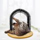 thumbnail image 2 of Cepillo arqueado para frotar gatos, cepillo para gatos, juguete para gatos, dispositivo de cuidado personal para mascotas, 2 of 3