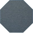 thumbnail image 2 of Furnish My Place Modern Indoor/Outdoor Commercial Solid Patrol Blue Rug, Modern Area Rug, Baby Nursery Mat, Pet-Friendly Carpet for Living Room, Playroom, Made in USA, 3' Octagon - Set of 5, 2 of 6