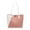 Pink, variant on Womens Tote Bag Fashion Handbags Ladies Purse Shoulder Bags Tote Leather Bag
