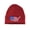 Red, variant on USA Country Patch Cuffed Beanie - Hot Pink