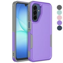 For Samsung Galaxy A17 5G Case, Galaxy A16 5G Case, Ebizware Heavy Duty Rugged Shockproof Cover [Military Grade Protection] Dual Layer Cell Phone Case for Samsung Galaxy A17 A16 5G - Purple