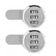 thumbnail image 1 of Cerradura de gabinete, 2 piezas 30 mm/1,18 pulgadas Cerradura mecánica de 3 dígitos Cerradura mecánica Cerradura con contraseña Eleve su experiencia Jadeshay A, 1 of 8