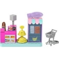 thumbnail image 5 of Barbie Mini BarbieLand Poupée et coffret de jeu Supermarché, 5 of 5