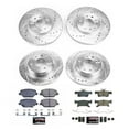 thumbnail image 2 of PowerStop Front and Rear Z23 Evolution Sport Carbon-Fiber Ceramic Brake Pad and Drilled & Slotted Rotor Kit Fits: BUICK Select Models K8632, 2 of 7